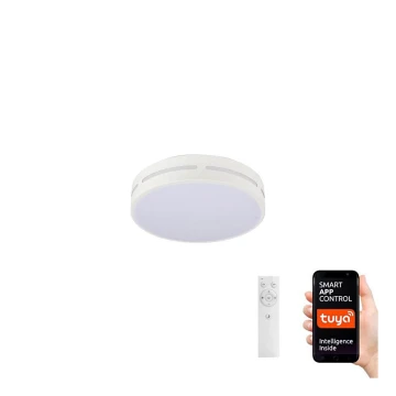 Immax NEO 07153-W30 - LED Ściemiany plafon NEO LITE PERFECTO LED/24W/230V Wi-Fi Tuya biały + pilot