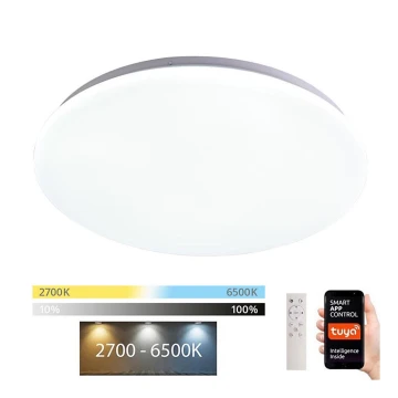 Immax NEO 07156-45 - LED Ściemnialny plafon ANCORA LED/36W/230V 2700-6500K Wi-Fi + pilot Tuya