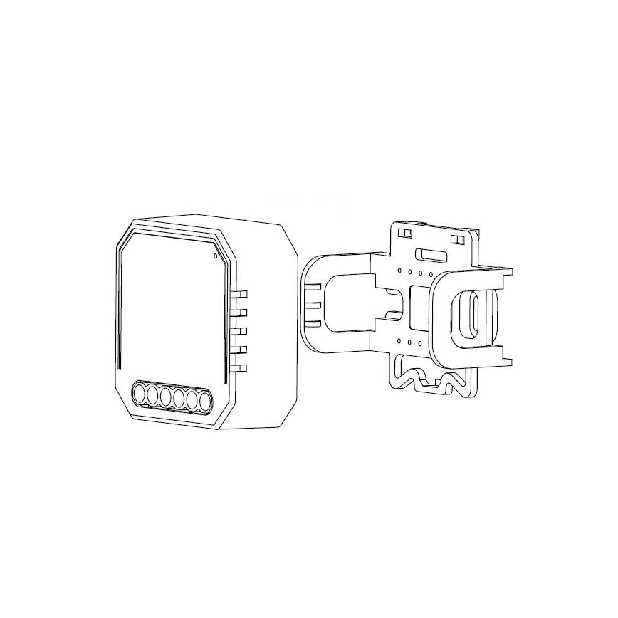 Immax NEO 07520L - Inteligentny sterownik ściemniania V5 2-przycisk Tuya