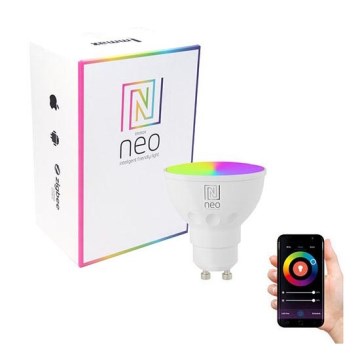 Immax NEO 07724L - LED RGB+CCT Żarówka ściemnialna GU10/6W/230V 2700K Wi-Fi Tuya