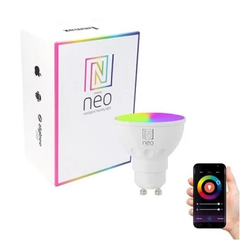 Immax NEO 07777L - LED RGB+CCT Żarówka ściemnialna GU10/4,8W/230V Tuya