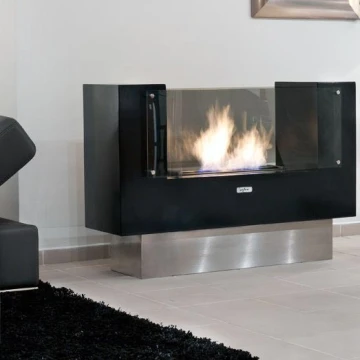 InFire - BIO kominek 110x75 cm 3kW dwustronny