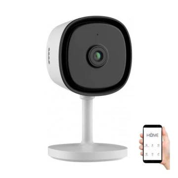 Inteligentna kamera wewnętrzna z czujnikiem Full HD 1080p 5V Wi-Fi biała