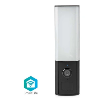 Inteligentna kamera zewnętrzna Smartlife Full HD 1080p z oświetleniem LED Wi-Fi Tuya IP65