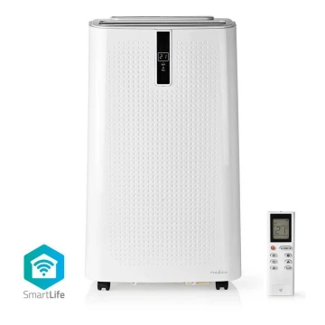 Inteligentna mobilna klimatyzacja 3w1 wraz z kompletnym wyposażeniem 1010W/230V 9000 BTU Wi-Fi + pilot