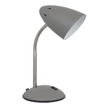 ITALUX - Lampa stołowa COSMIC 1xE27/40W/230V szara