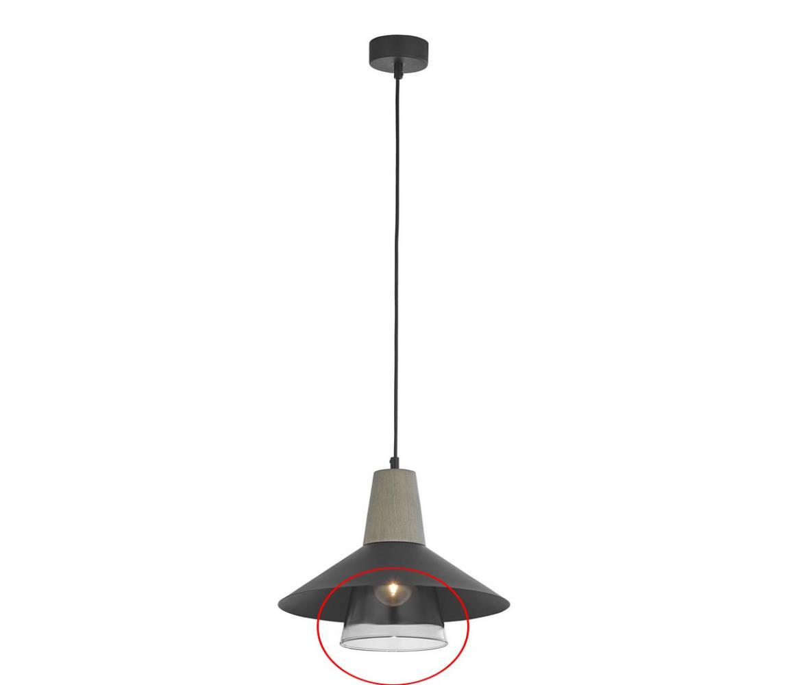 Jupiter - Szkło zamienne do żyrandola BONDY E27 śr. 22 cm przezroczysty