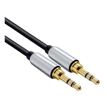 Kabel audio JACK 3,5mm złącze 1 m