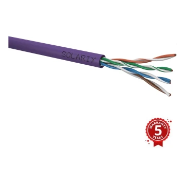 Kabel instalacyjny CAT5E UTP LSOH Dca-s1,d2,a1 100m