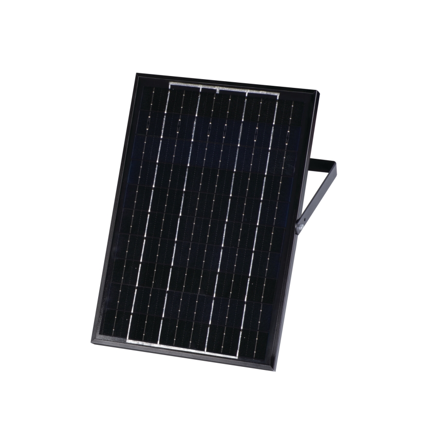 Ściemniane oświetlenie punktowe LED z panelem solarnym i czujnikiem zmierzchu LED/10W/10000 mAh 3,2V IP65 + pilot zdalnego sterowania