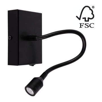 Kinkiet LECTOR LED/2,5W/230V dąb – FSC certyfikowano