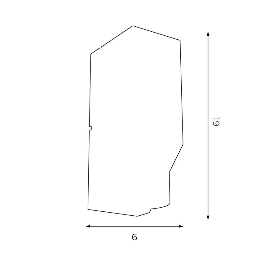 Kinkiet WALL 1xGU10/8W/230V biały/miedziany