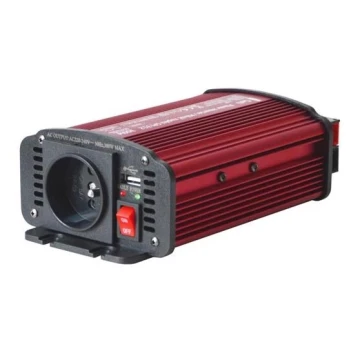 Konwerter napięcia 300W/12/230V + USB