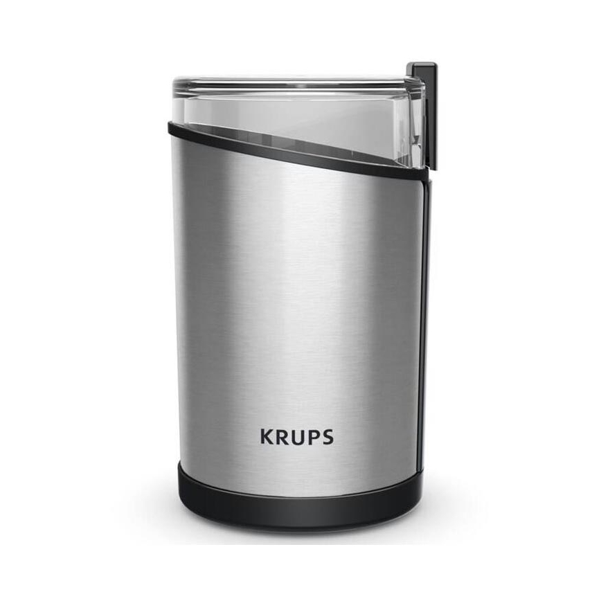 Krups - Elektryczny młynek do kawy 85g FAST-TOUCH 200W/230V chrom