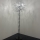 Kryształowa lampa stojąca 5xG9/40W/230V czarna