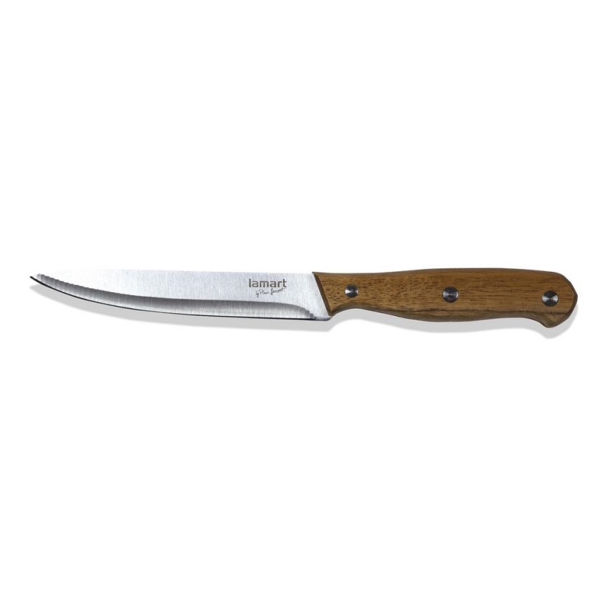 Lamart - Nóż kuchenny 19 cm akacja