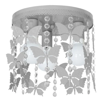 Lampa dziecięca ELZA butterflies 3xE27/60W/230V