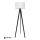 Lampa podłogowa ALBA 1xE27/60W/230V białe/sosna