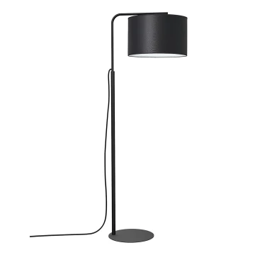 Lampa podłogowa ARDEN 1xE27/60W/230V czarny/biały