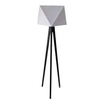 Lampa podłogowa BAKARO 1xE27/60W/230V wenge biały