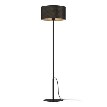 Lampa podłogowa LOFT SHADE 1xE27/60W/230V czarny/złoty