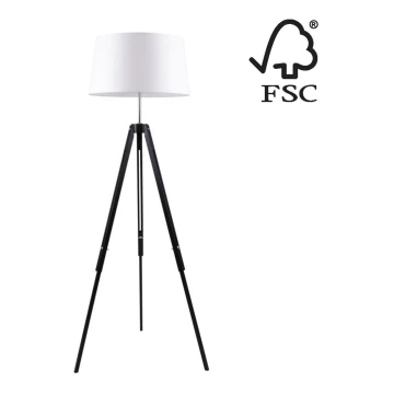 Lampa podłogowa TRIPOD 1xE27/60W/230V buk - certyfikat FSC