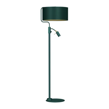 Lampa podłogowa VERDE 1xE27/60W/230V + 1xGU10-MR11/7W zielony