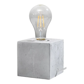 Lampa stołowa ABEL 1xE27/60W/230V beton