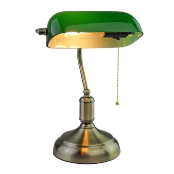 Lampa stołowa BANKER 1xE27/60W/230V