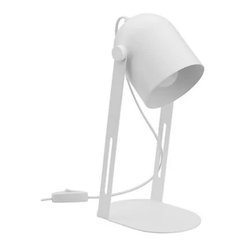 Lampa stołowa DAVIS 1xE27/60W/230V biały