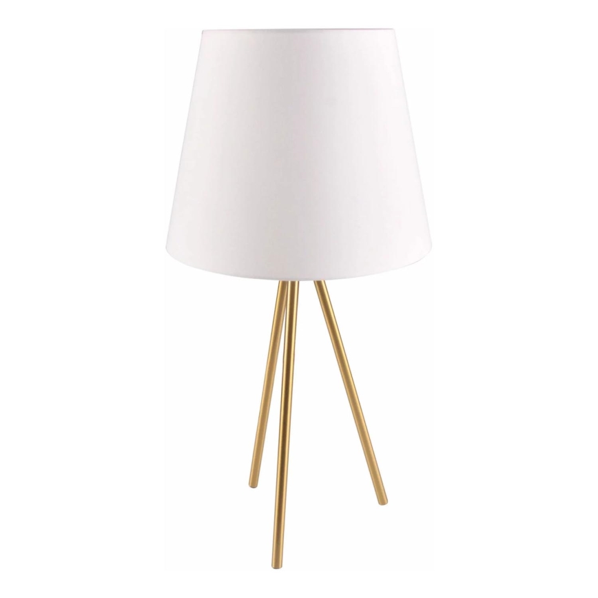 Lampa stołowa ELENA 1xE27/20W/230V białe