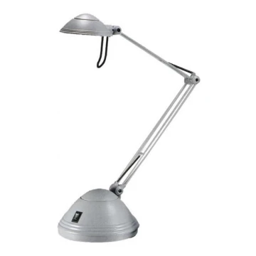 Lampa stołowa halogenowa ELA 1xGY6,35/35-50W szara