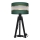 Lampa stołowa HELEN 1xE27/60W/230V zielona/złota/sosna