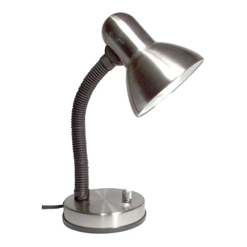 Lampa stołowa KADET -S 1xE27/40W matowy chrom