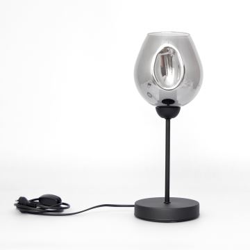 Lampa stołowa LILI 1xE27/15W/230V czarny/szary