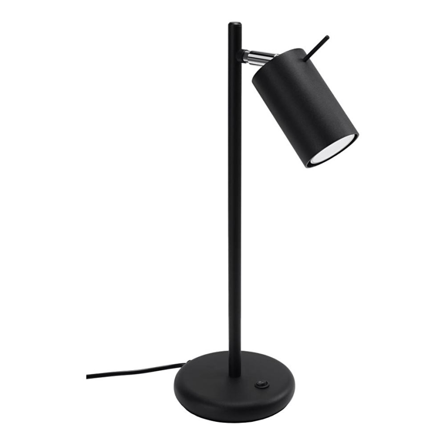Lampa stołowa RING 1xGU10/40W/230V czarny