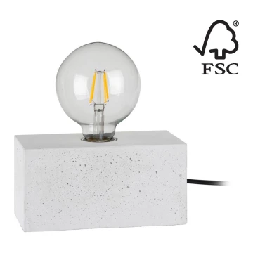 Lampa stołowa STRONG DOUBLE 1xE27/25W/230V - certyfikat FSC