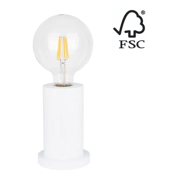 Lampa stołowa TASSE 1xE27/25W/230V buk - certyfikat FSC