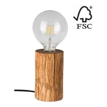 Lampa stołowa TRABO 1xE27/25W/230V - certyfikat FSC