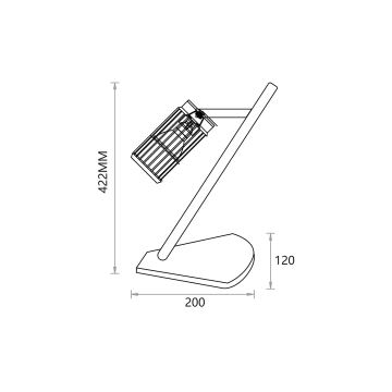 Lampa stołowa VERTICAL 1xGU10/8W/230V biała