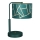Lampa stołowa ZIGGY 1xE27/60W/230V zielony/złoty