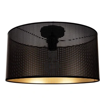 Lampa sufitowa ALDO 1xE27/60W/230V śr. 40 cm czarny