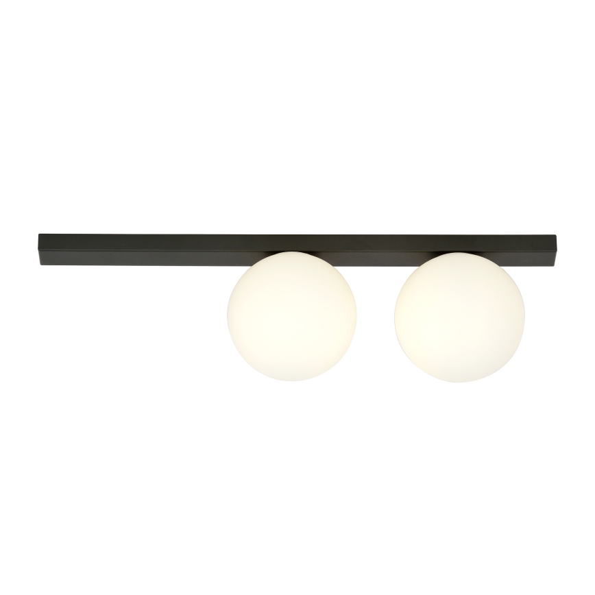 Lampa sufitowa FIT 2xE14/10W/230V czarne/białe