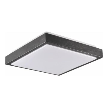 Lampa sufitowa KAZIMIERZ 2xE27/20W/230V 29,5x29,5 cm czarna