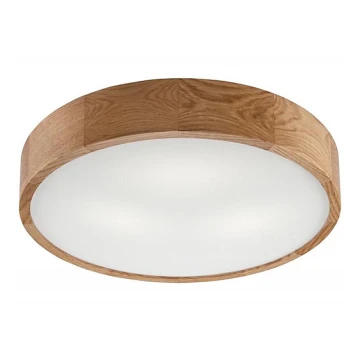 Lampa sufitowa OAK 3xE27/60W/230V dąb ø 47,5 cm - FSC certyfikowano