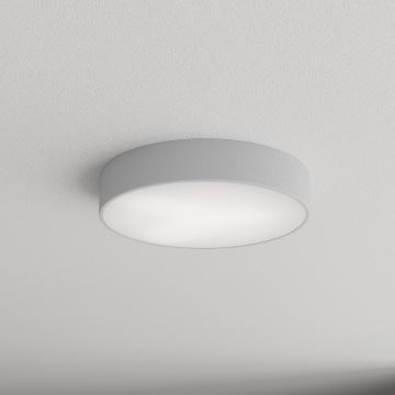 Lampa sufitowa zewnętrzna z czujnikiem CLEO 3xE27/24W/230V śr. 40 cm szary IP54