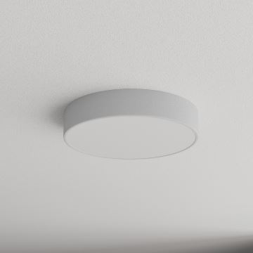 Lampa sufitowa zewnętrzna z czujnikiem CLEO 3xE27/24W/230V śr. 40 cm szary IP54