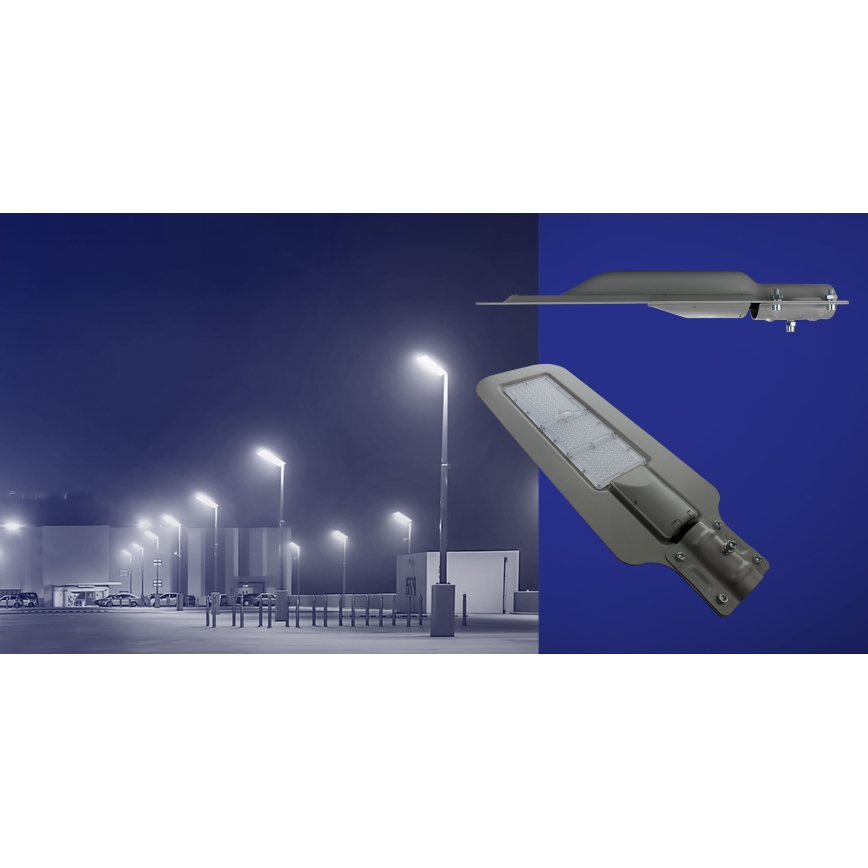 Lampa uliczna LED KLARK LED/200W/230V IP65 szara