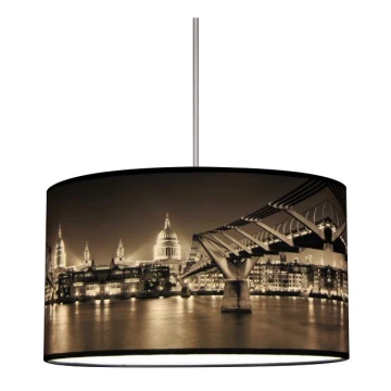 Lampa wisząca  CITY 1xE27/60W/230V