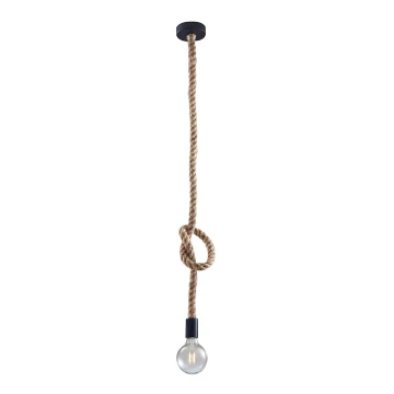 Lampa wisząca ROPE 1xE27/12W/230V